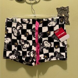 Peanuts Snoopy PJ Shorts Medium